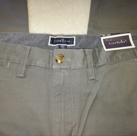 Casual man pants,Club Room Brand, Size 30W 30L, Color Gray - Picture 3 of 4